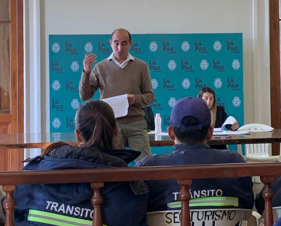 Capacitaron a inspectores de tránsito y personal municipal